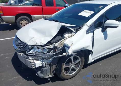 2015 Honda Civic Se из США, поврежденный, VIN 2HGFB2F77FH550967